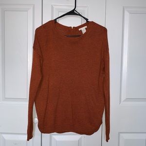 SOLD- Burnt orange sweater